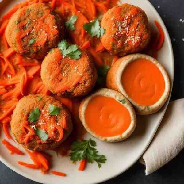 Морковные котлетки и тефтельки